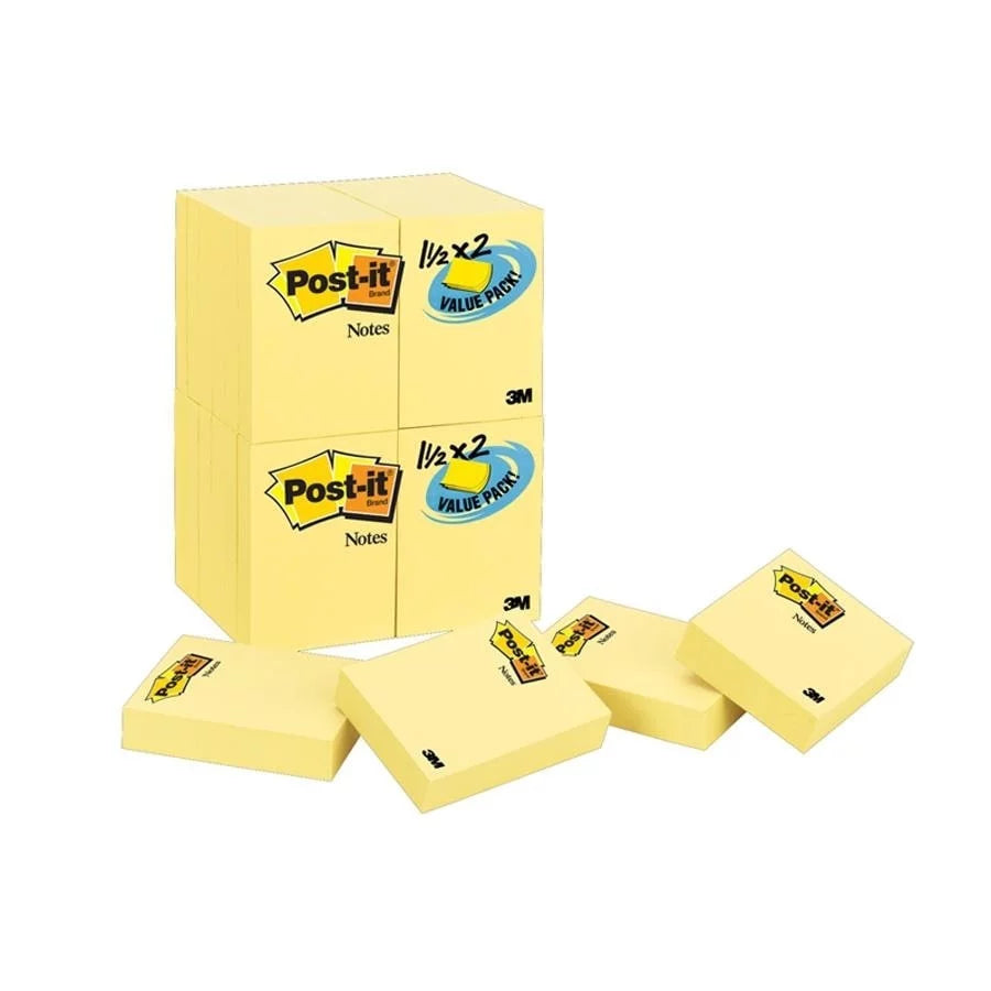 Post-it Notes Original Notes, Canary Yellow