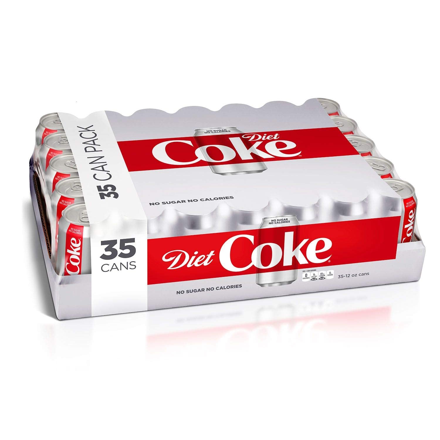 Coca Cola Diet Coke Soda, Pack of 35