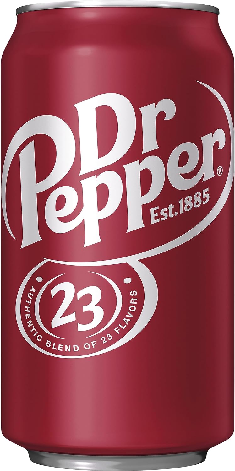 Dr Pepper Soda Cans, 12oz Can (Pack of 36)