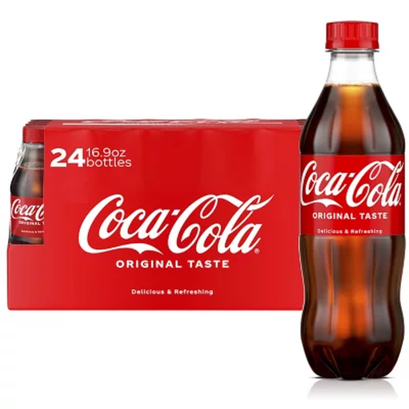 Coca-Cola (16.9oz. 24 bottles)