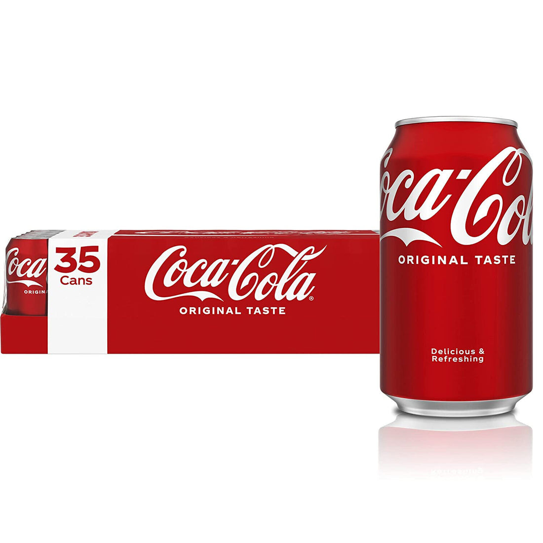 Coca-Cola Soda Soft Drink, 35 cans