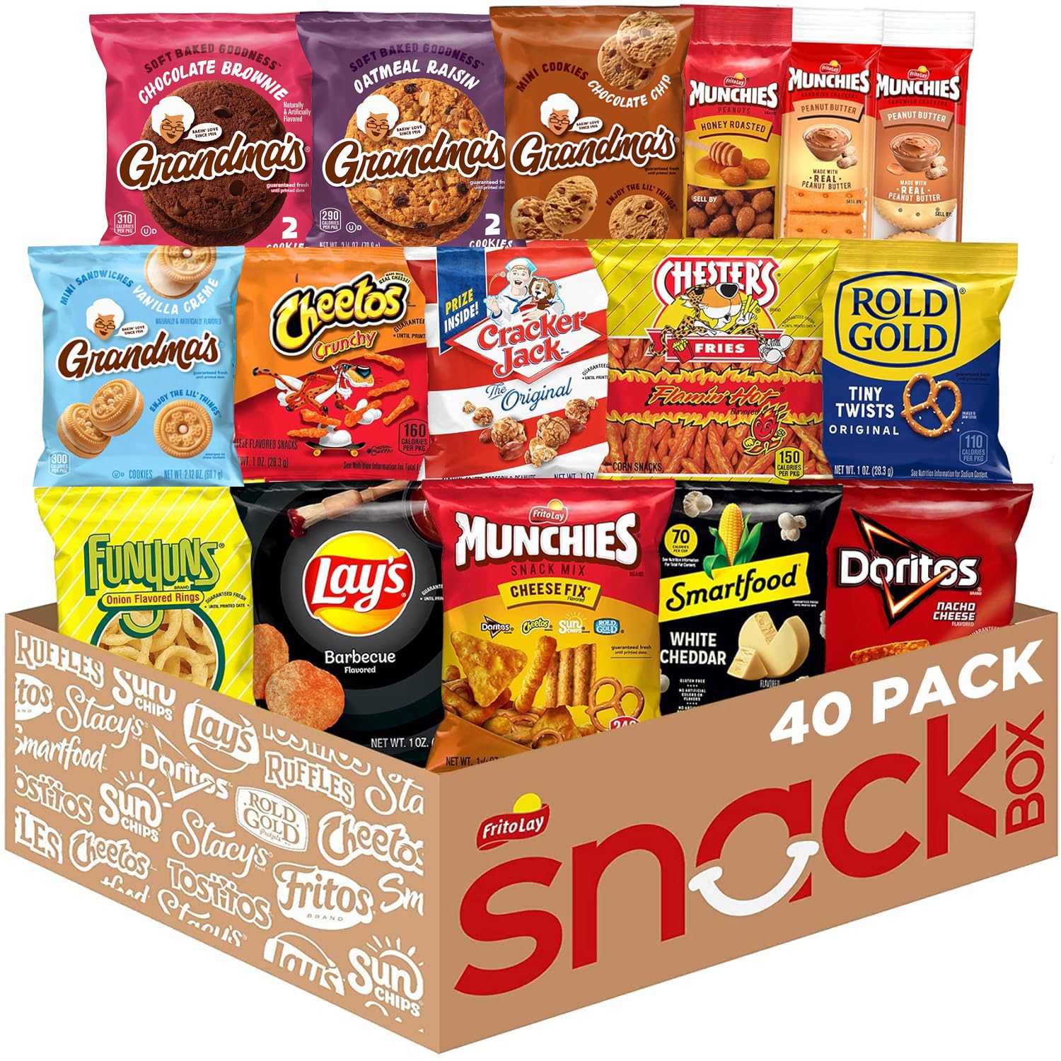 Frito-Lay Ultimate Variety Snack Care Package