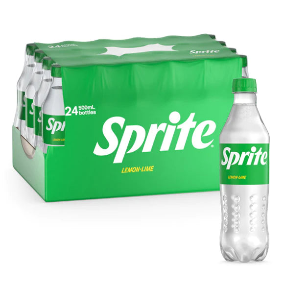 Sprite Lemon Lime Soda (500mL 24 bottles)